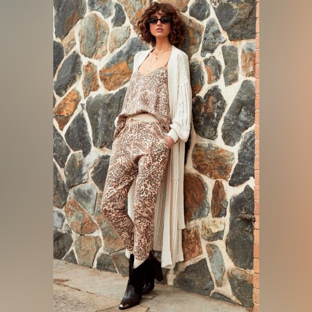 Spell | Ada Leopard Trackies Joggers | M